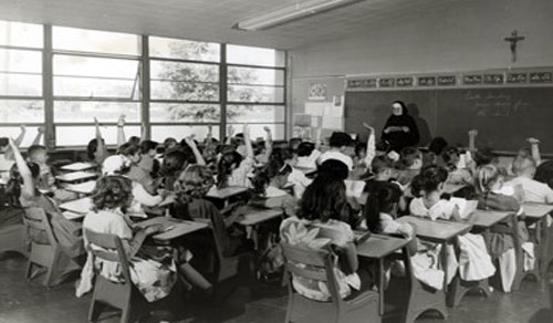 Students in Classroom, 1961