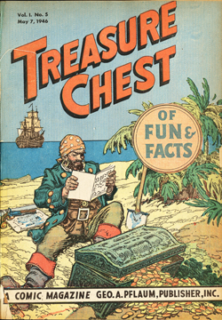 Cover of Treasure Chest of Fun and Facts Volume 1, Number 5
