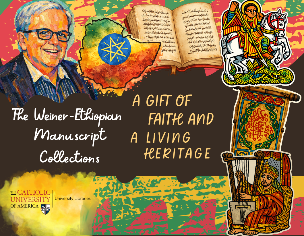 Poster for The Weiner Manuscript Collection: A Gift of Faith and Living Heritage