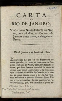 Carta do Rio de Janeiro