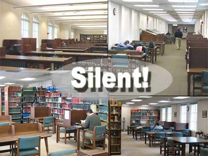 silent study area