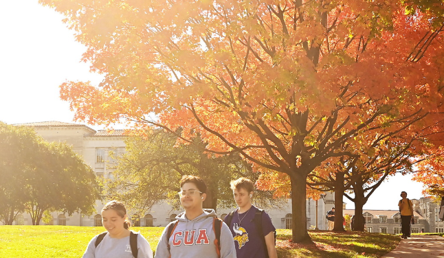 CUA students in the Fall.